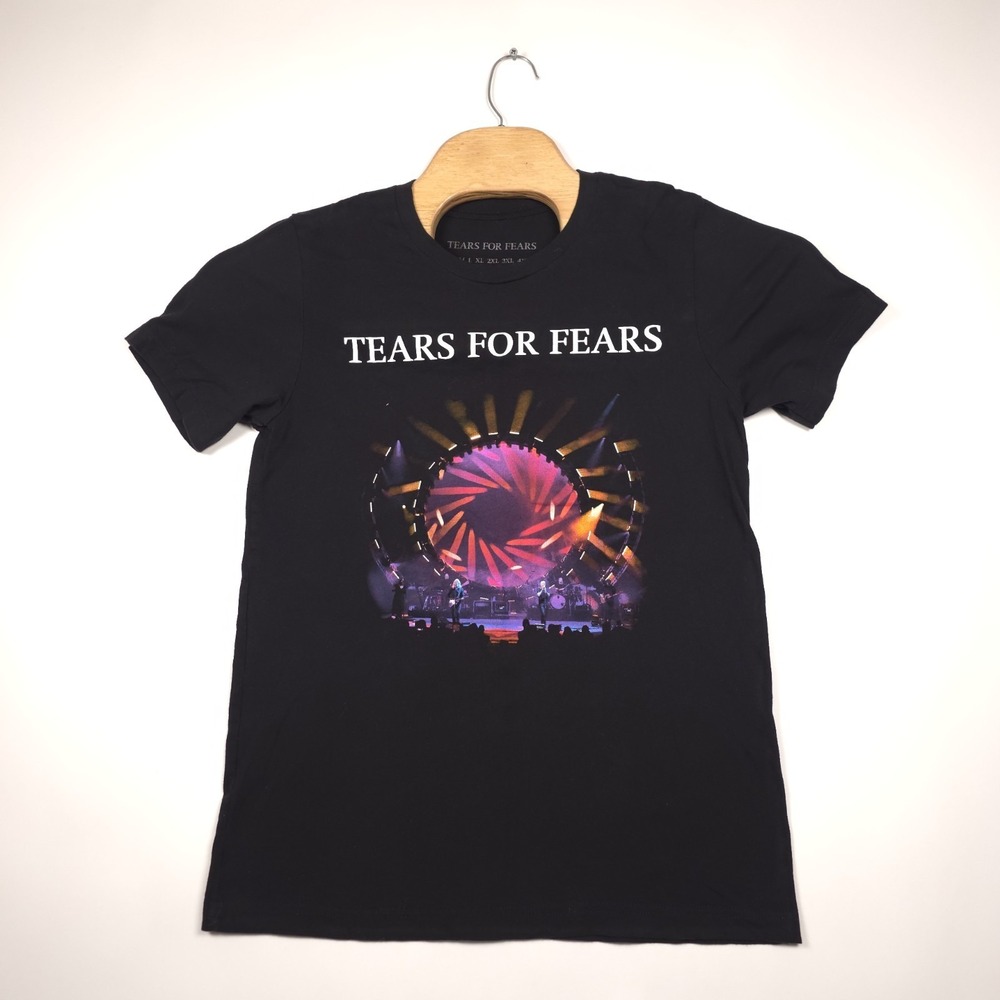 Tears For Fears Shirt Medium Black The Tipping Point Tour 2023‎ Concert Graphic